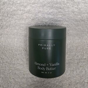 Primally Pure Almond + Vanilla Body Butter — Dark Green